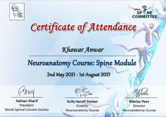 Neuroanatomy Course